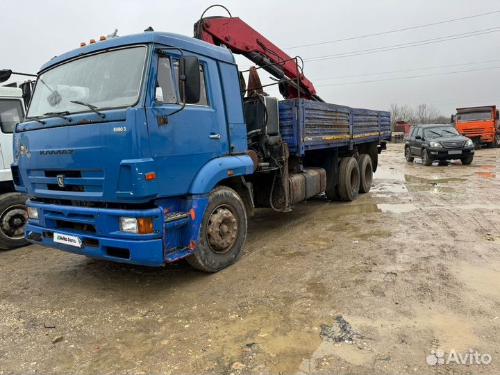 КАМАЗ 65117 с КМУ, 2009