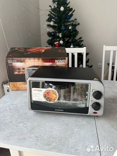 Мини печь духовка новая