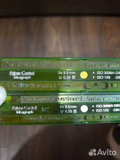 Faber Castell шрифтовый шаблон телеграф, шрифт
