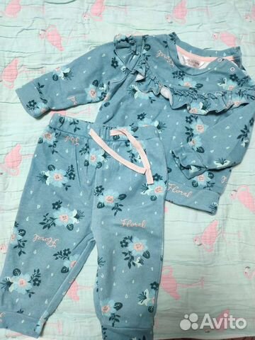 Теплый костюм на девочку