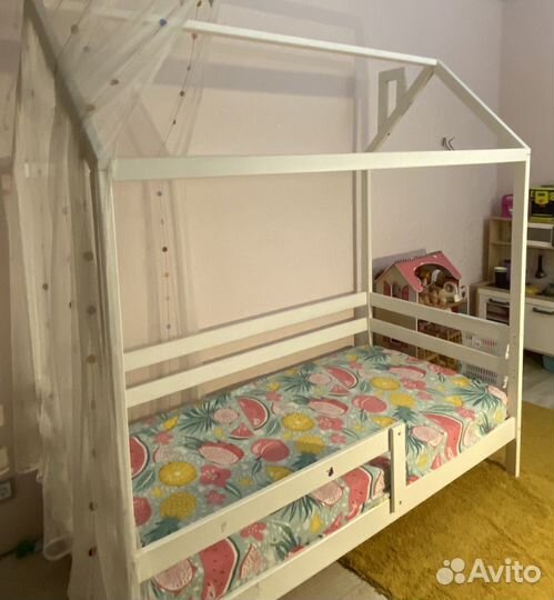 Детская кровать домик бу 180*90