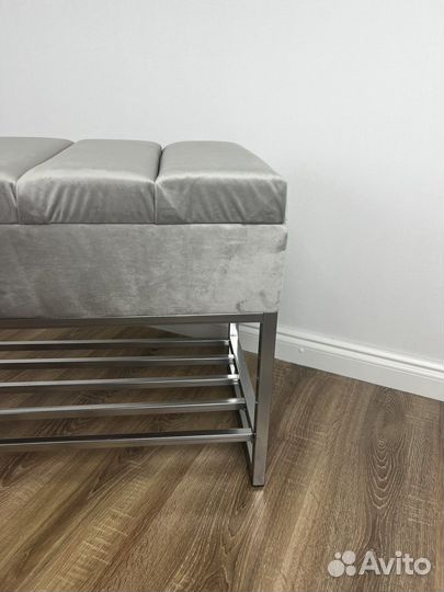 Банкетка для хранения обуви в прихожую