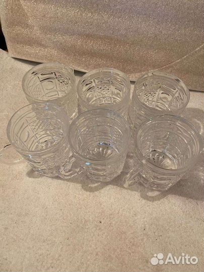 Кружки пивные хрусталь