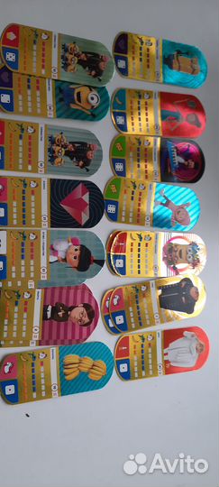 Гадкий я 3 карточки