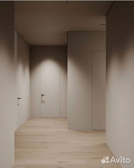 Скрытые двери invisible межкомнатные