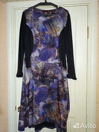 Новое трикотажное платье