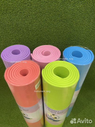 Коврик для йоги и фитнеса. Новые. Бесплат.доставка