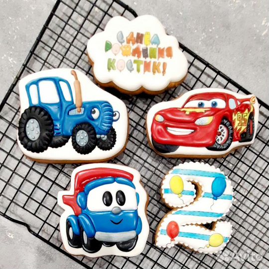 Пряничные топперы ручная роспись