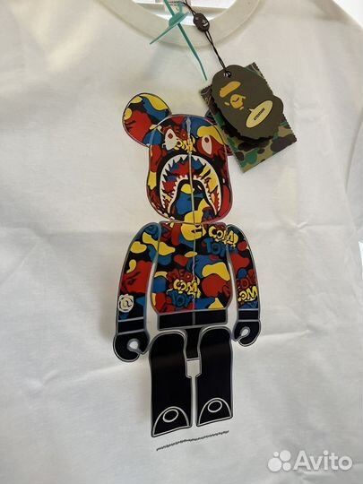 Футболка Bape Bearbrick Медведь