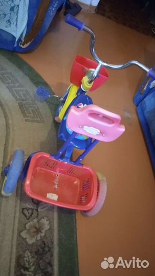 Велосипед Детский Трёхколёсный (требуется Ремонт)