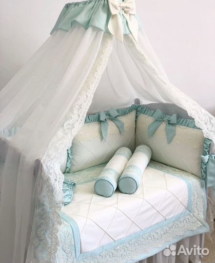 Бортики в детскую кроватку