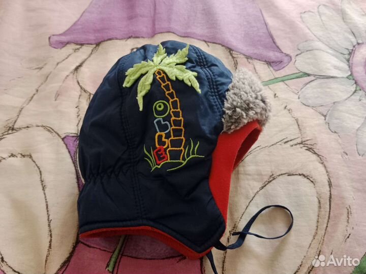 Шапка зимняя для мальчика р 48