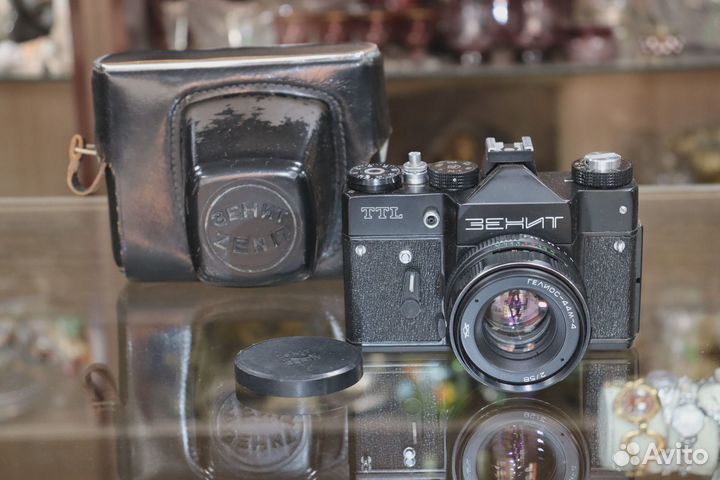 Объектив Гелиос-44-4 с репетиром Зенит TTL