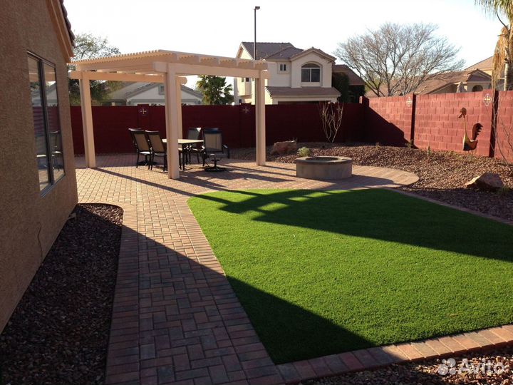 Рулонный газон под ключ