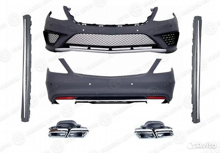 Обвес 63 AMG Mercedes S222