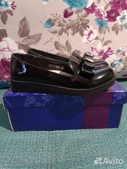 Туфли для девочки 33 размер