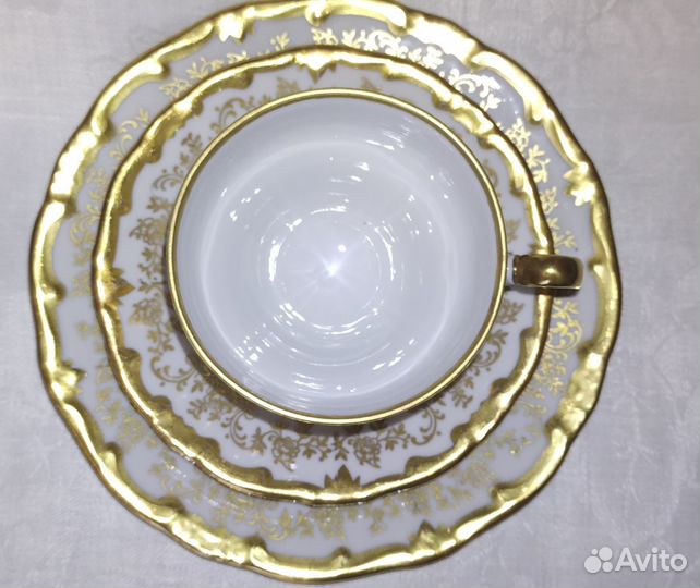 Чайное кофейное трио фарфор Weimar Германия