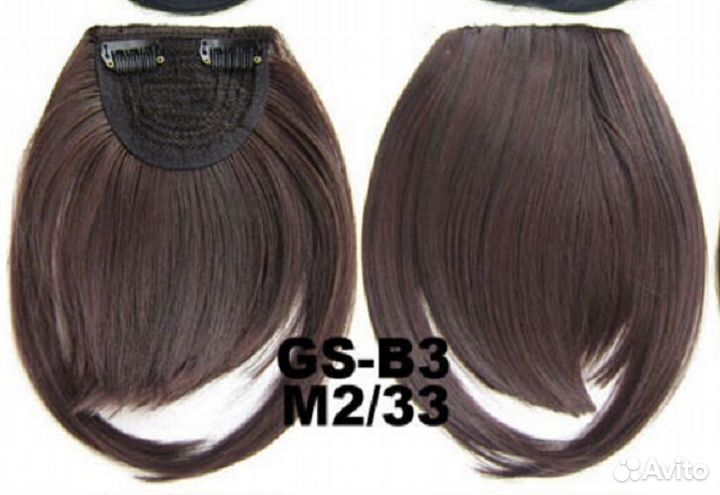 Накладная челка