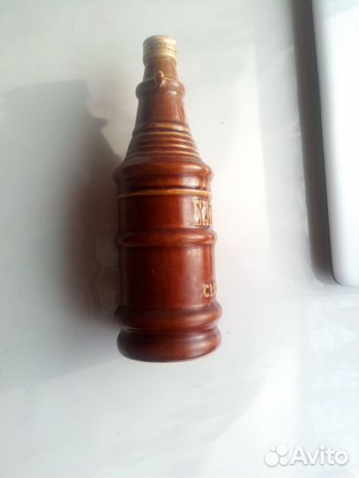 Бутылка керамическая