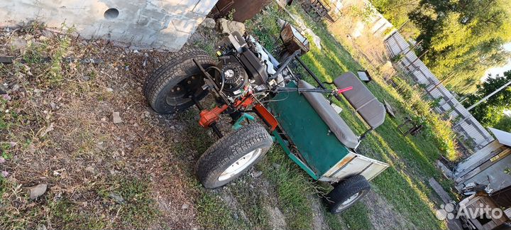 Мотоблок с прицепом