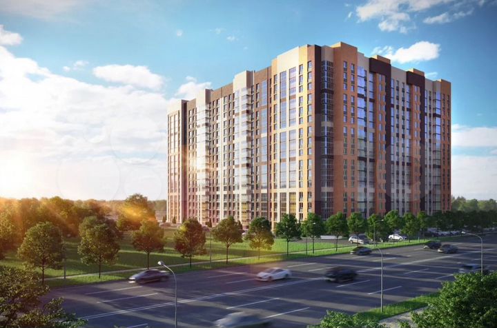 2-к. квартира, 57 м², 12/16 эт.