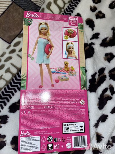 Кукла Mattel Barbie Релакс SPA-процедуры кукла с п
