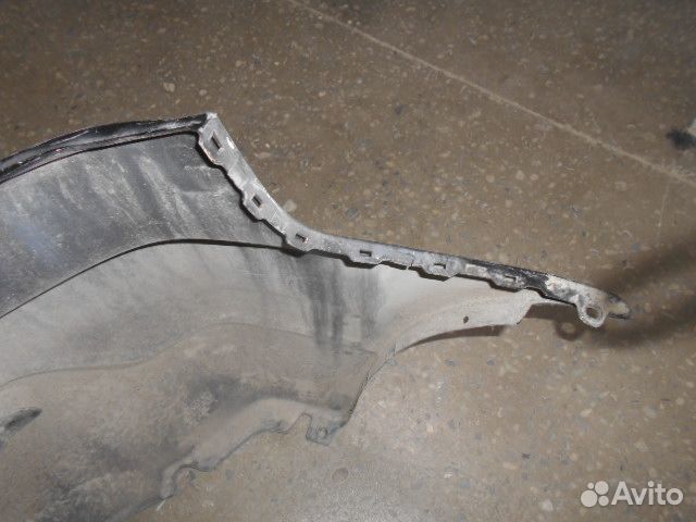 Бампер задний Mitsubishi ASX 2010-2013 Черный