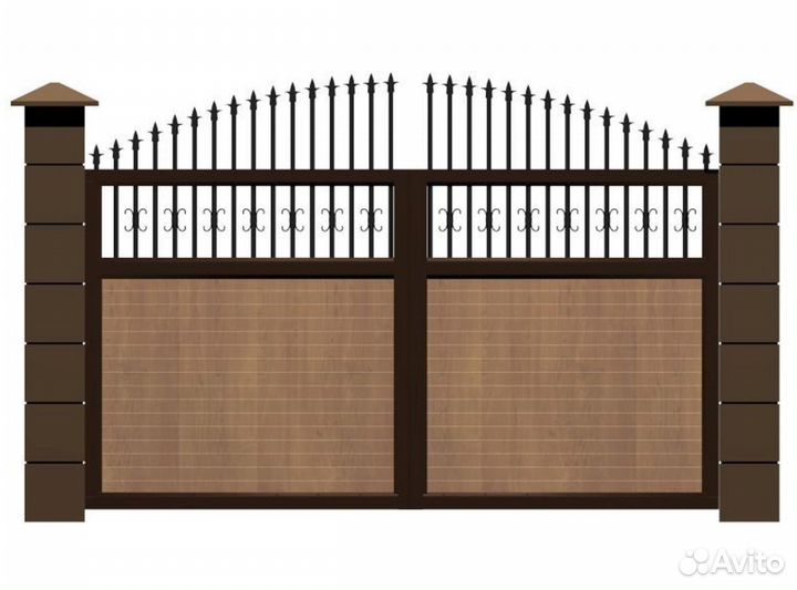 Распашные ворота