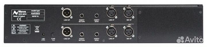 AMS Neve 1073DPX dual mic preamp & EQ