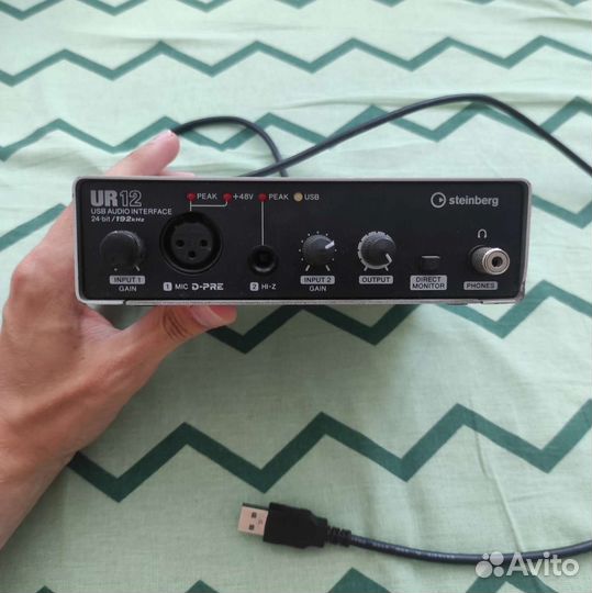 Звуковая карта Steinberg ur 12 usb