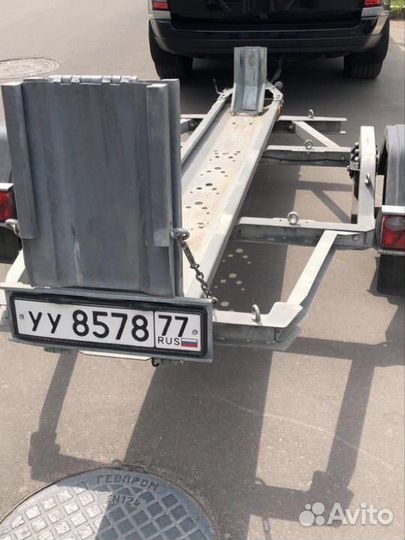 Прицеп для перевозки тяжелого мотоцикла
