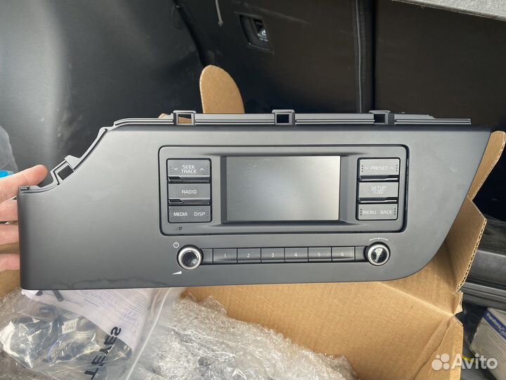 Штатная магнитола kia rio 4