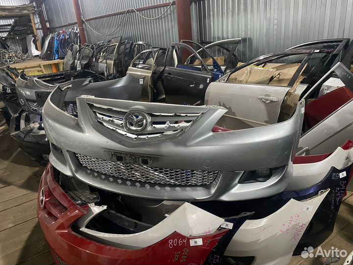 Бампер передний Mazda 6 GG спорт