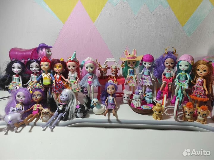 Куклы и наборы Энчантималс Enchantimals