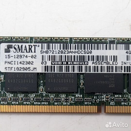 Модуль памяти SHB7212823anhdcsq0, Cisco, DDR3, 4Gb