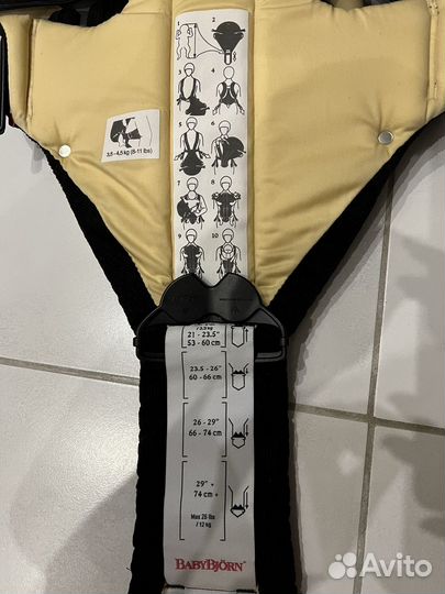 Рюкзак переноска кенгуру babybjorn