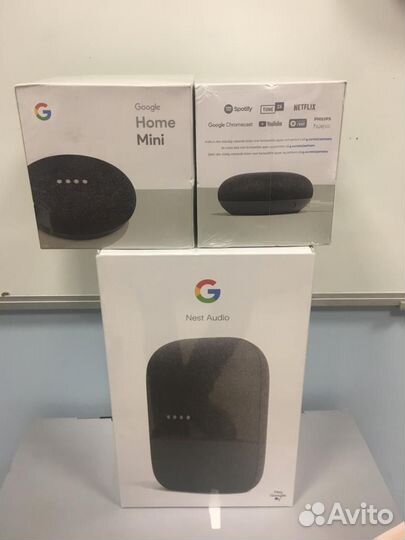 Умная колонка google home mini