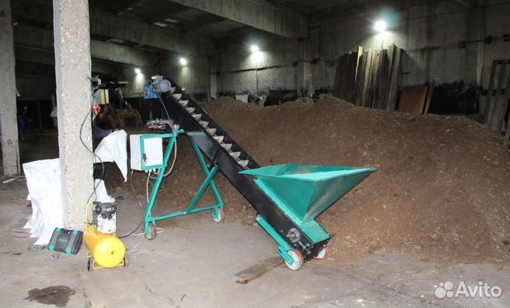 Фасовочное оборудование для торфа грунта соли