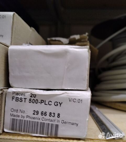 Перемычка Phoenix Contact fbst 500-PLC GY, FBS 5