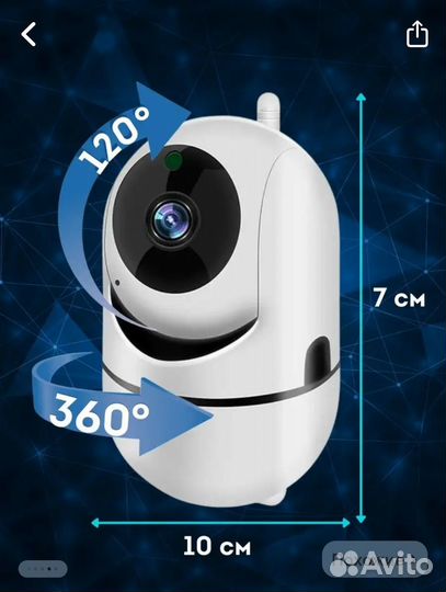 Видеоняня Камера видеонаблюдения wifi