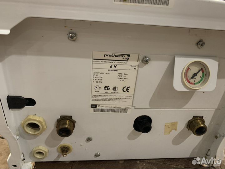 Электрический котел отопления протерм 6 кв