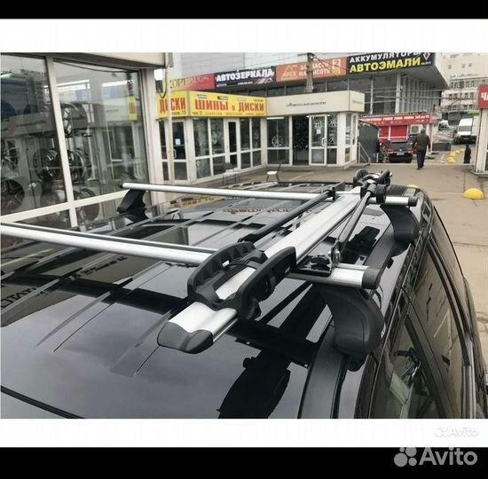 Крепление Перевозка велосипеда на крыше автомобиля