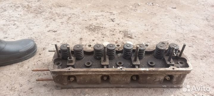 Головка блока УАЗ с коленвалом