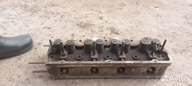 Головка блока УАЗ с коленвалом