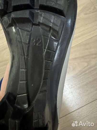 Лыжные ботинки на мальчика 32 размер