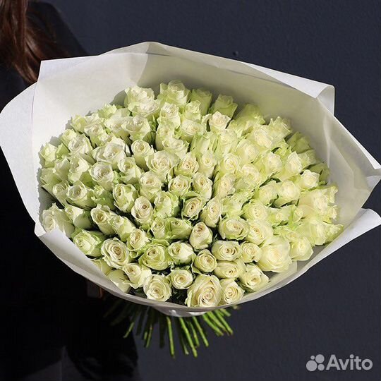 51 роза, 101 роза, доставка цветов