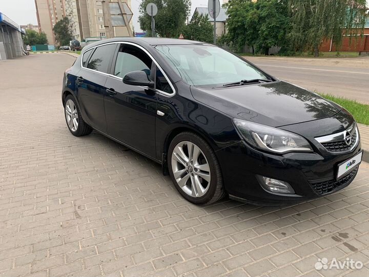 Opel Astra 1.6 AT, 2012, 139 700 км