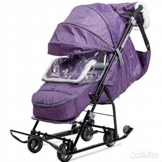 Санки коляска Наши Детки 6