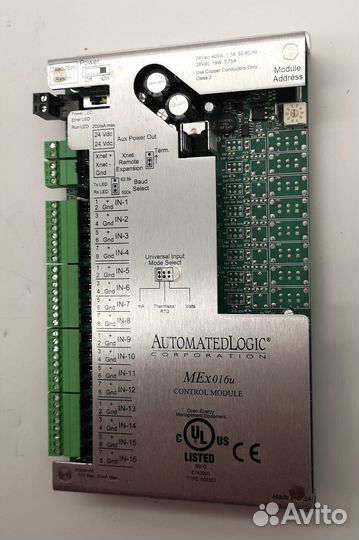 Модуль ввода-вывода AutomatedLogic MEx016u