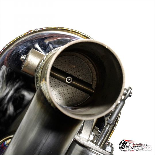 Глушитель Borla style с вакуумной заслонкой